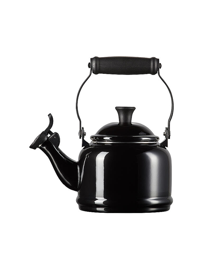 LE CREUSET Wasserkessel Demi 1,1l Schwarz schwarz